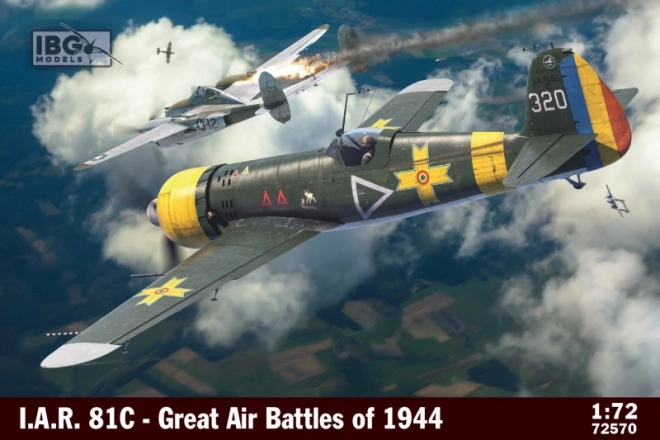 Plasticmodel I.A.R. 81C Grote Luchtgevechten van 1944 1/72