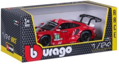 Modèle réduit en métal Bburago Porsche 911 RSR LM 2020 à l’échelle 1:24
