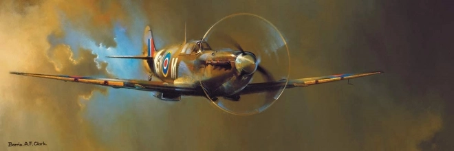 EUROGRAPHICS panoramische puzzel Spitfire – 1000 stukjes