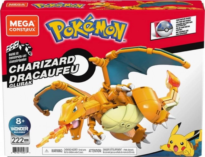 Mega Charizard Pokemon bouwset GWY77