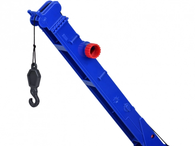 Rotating Construction Crane Toy with Lights and Sound