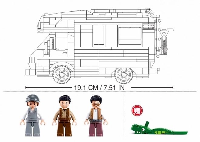 Sluban Camper in Scale 1:35