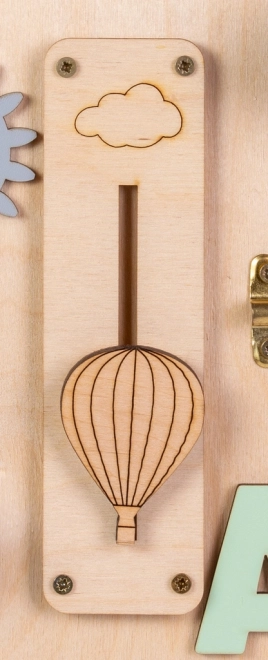 Houten manipulatiebord 30x30cm
