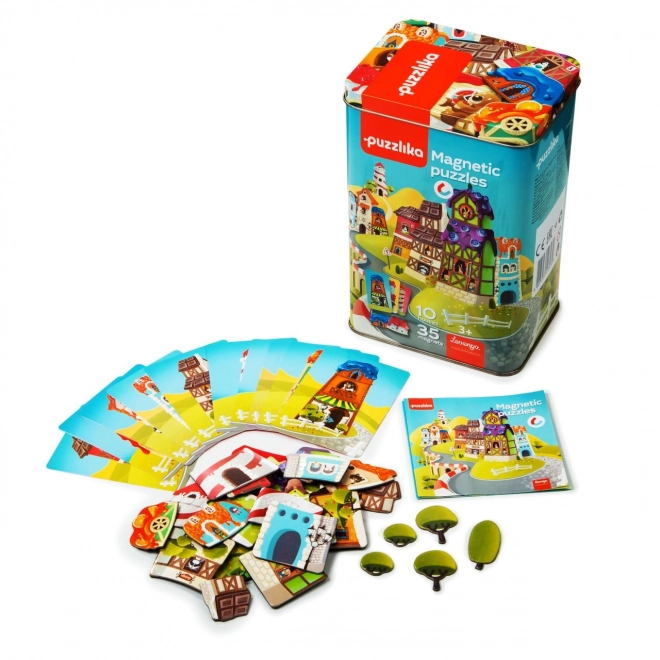 Magnetisch spel Huisjes voor kinderen