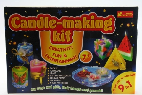 Grote set voor het maken van kaarsen