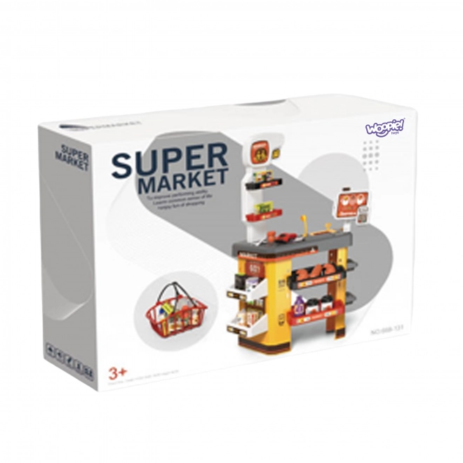 Interactive Supermarket for Kids with Accessories