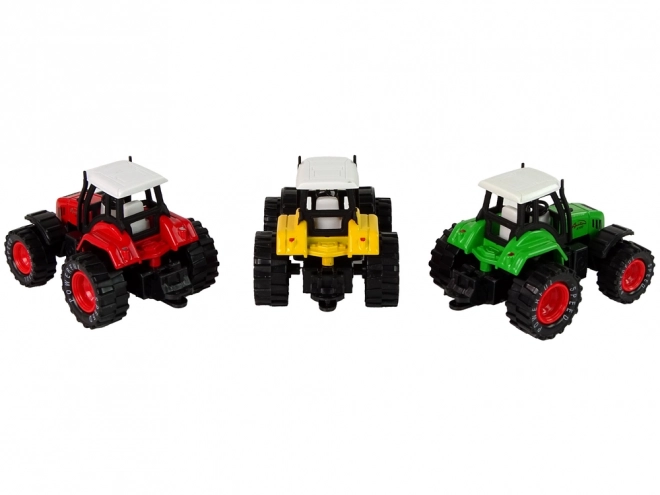Kindertractor met metalen aandrijving