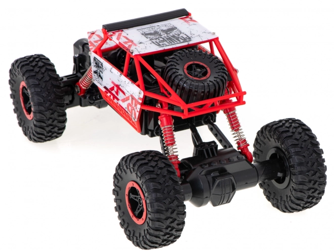 Remote Control Rock Crawler Car – Red