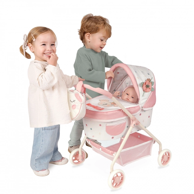 DeCuevas 86079 Mijn eerste poppenwagen met tas KOALA 2024 - 56 cm
