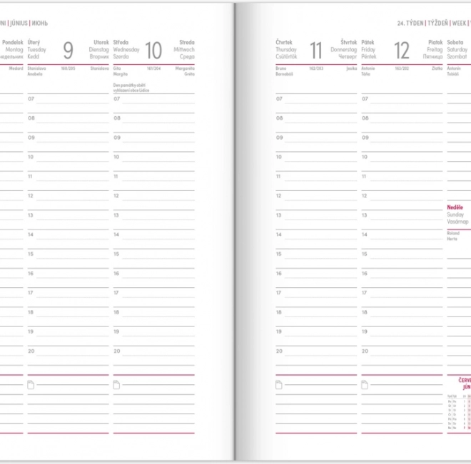 Weekly Diary Notique Balakon 2026 Green