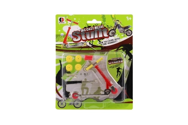 Vingerstep scooter met accessoires
