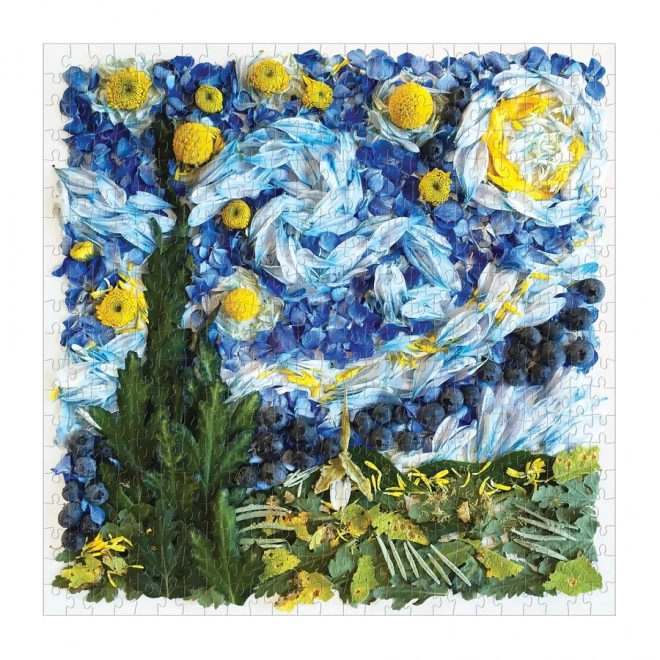 Puzzel Sterrennacht van Bloemblaadjes 500 stukjes