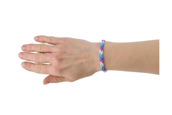Maak je eigen armband - elastiekjes 600 stuks + gereedschap + breiapparaat voor armbanden in doos 27x13x4cm