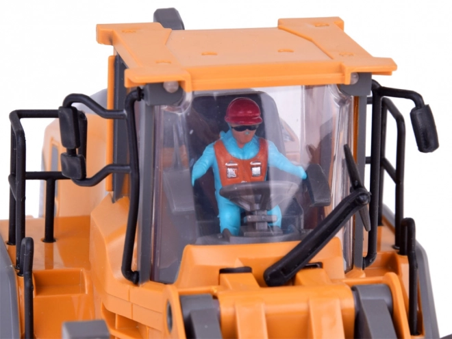 Bulldozer télécommandé avec bras mobile, lumière et son