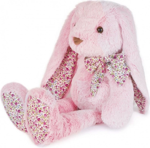 Rosa Plüschhase Doudou Histoire d’Ours 60 cm