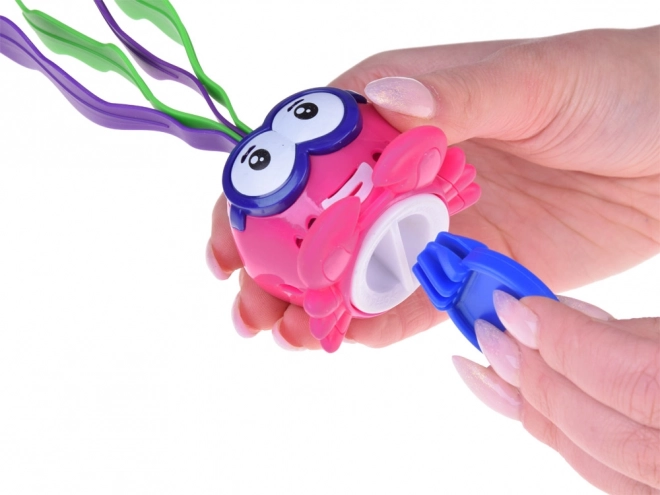 Crabe lumineux amusant pour apprendre la plongée