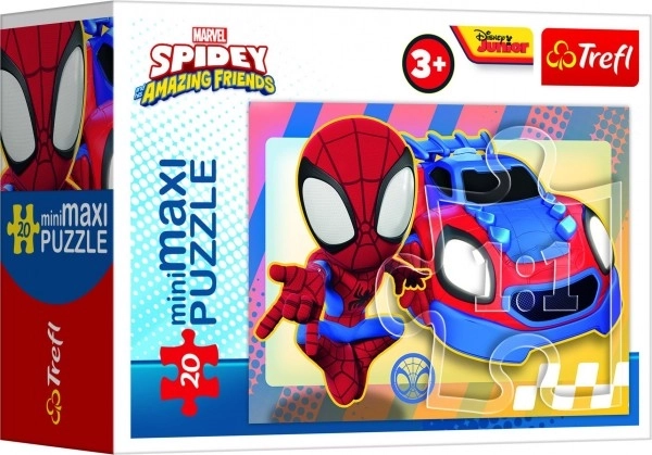 Minipuzzel Spidey en zijn geweldige vrienden