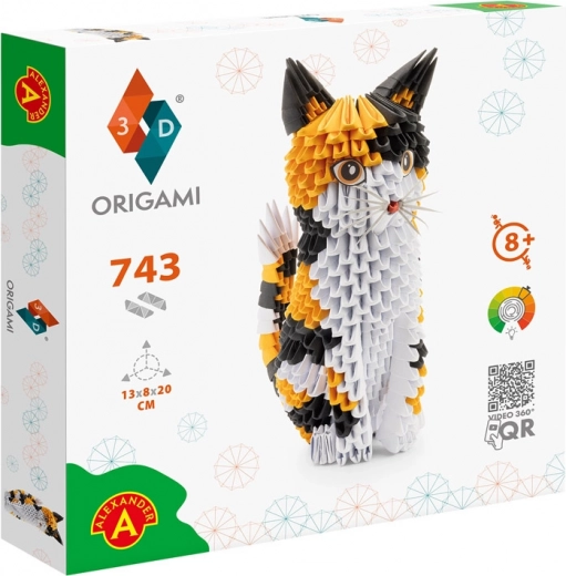 743 modules voor een indrukwekkende 3D-kat
