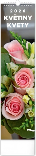 Notique Wall Calendar Flowers 2026