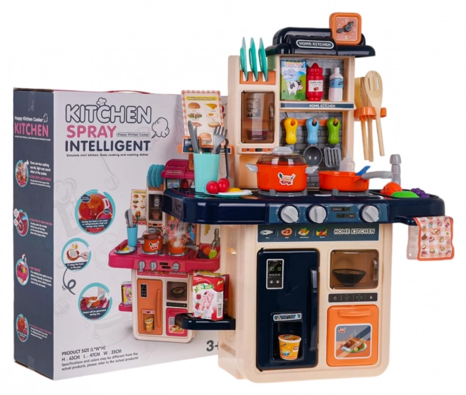Keuken met licht-, geluids-, water- en stoomfunctie, 42dlg.