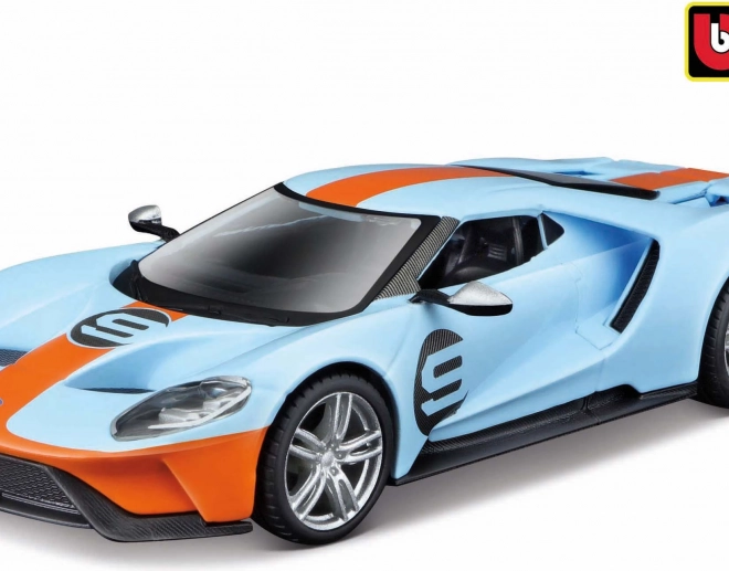 Ford GT 2019 Nr.9 Heritage Edition model in schaal 1:32 van Bburago