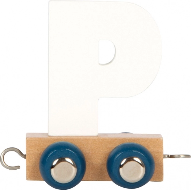 Small Foot Polar Train Letter P