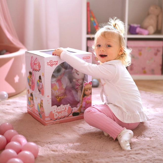 Interactieve pop Raquel met mooie haren