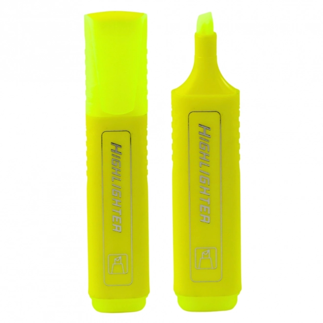 Neongelber Textmarker intensiv