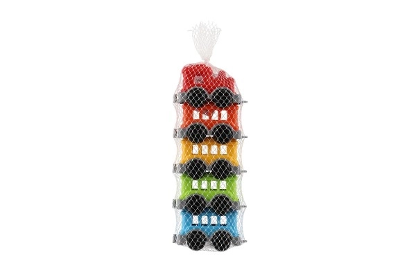 Colorful Train Set with 4 Carriages