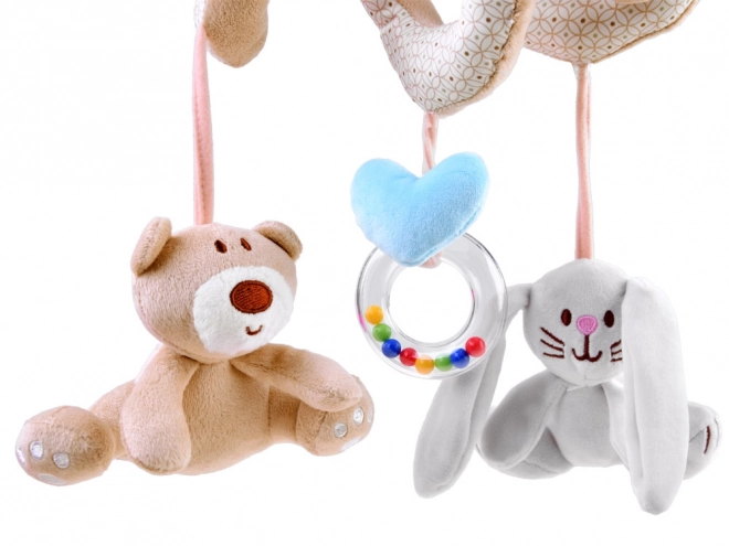Pluche spiraal voor kinderbed ZA4416