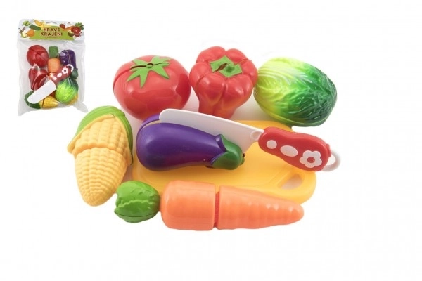 Vegetable Cutting Set with Knife and Board