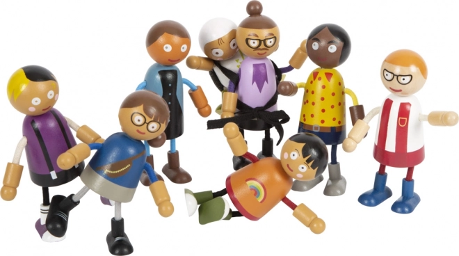 Small Foot Buigbare poppenfamilie met kind