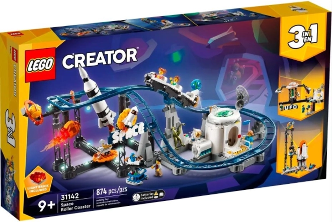 LEGO Creator 3in1 31142 Space Roller Coaster