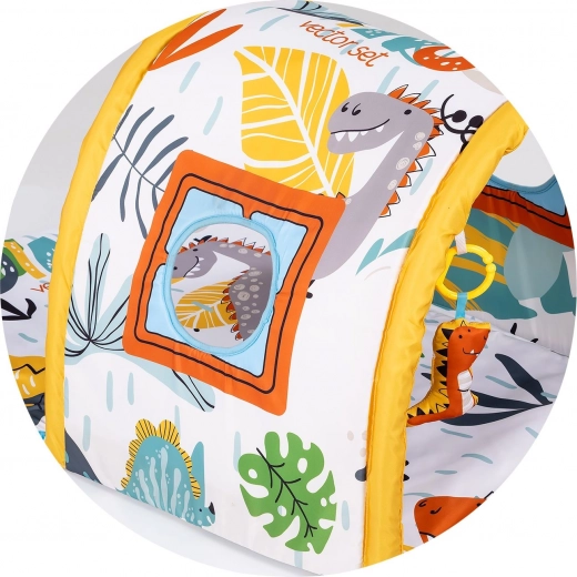 Favorise le rampement grâce au tunnel de jeu