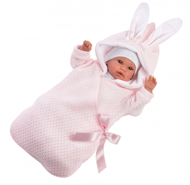 Llorens realistische babypop met geluiden en zachte lichaam