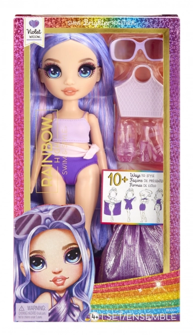 Rainbow High Fashion pop in badkleding - Violet Willow