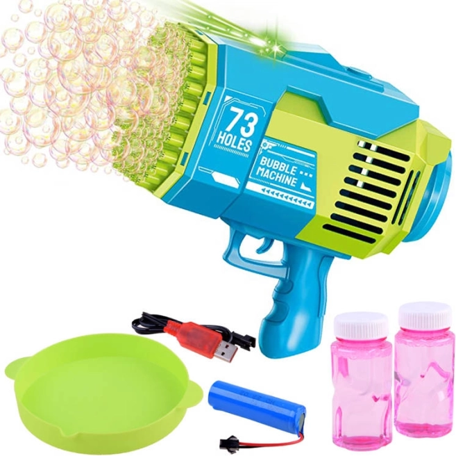 Pistolet électrique à bulles avec 73 orifices – Bazooka