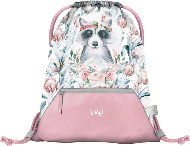 BAAGL SET 3 Shelly Wasbeer: boekentas, etui, zak