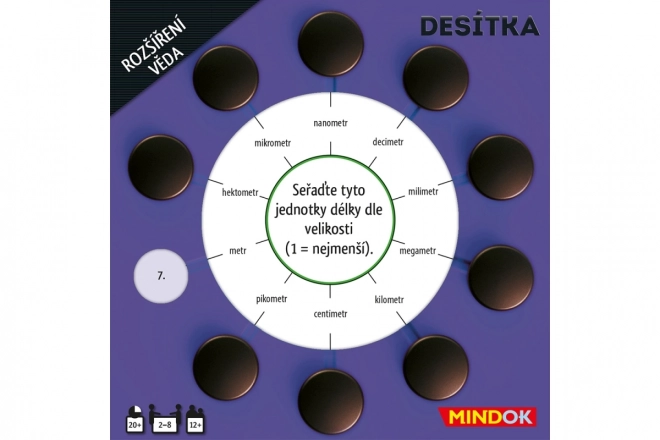 Desítka Uitbreiding: Wetenschap