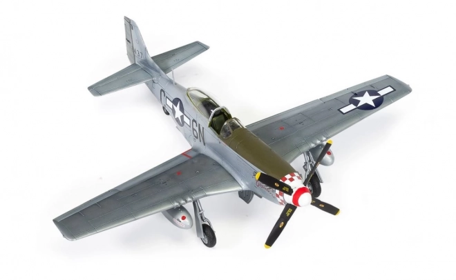 Plastic model van het vliegtuig North American P-51D Mustang