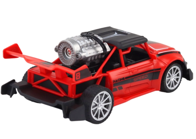Bold racing design and LED lights