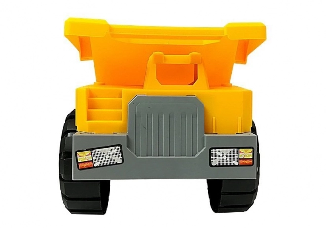 Large Toy Truck with Trailer and Bulldozer 49 cm