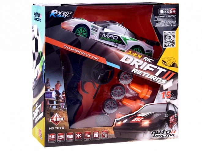 AUTO driftende auto met afstandsbediening RC kegels RC0506