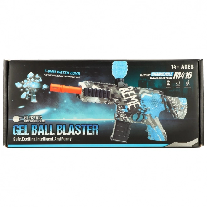 Pistool voor water gelballen blauwe karabijn