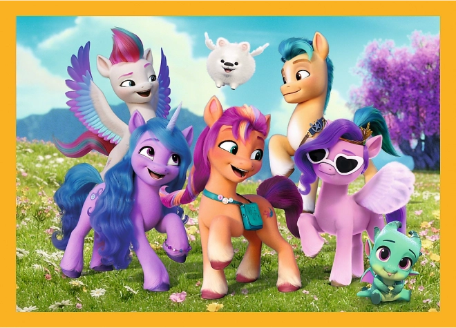 TREFL Puzzel Mijn Kleine Pony: Ontmoet de pony's 4 in 1 (35,48,54,70 stukjes)
