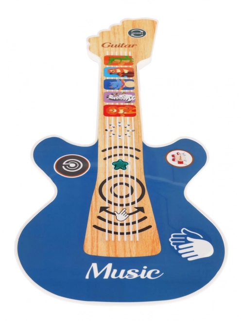 Gitaar voor kinderen met lichtfunctie