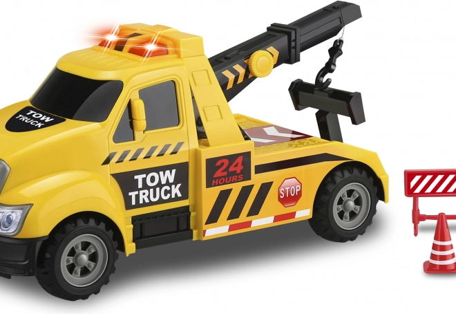 Sleepwagen op traagheidsmechanisme 32 cm met lichteffecten en geluidseffecten