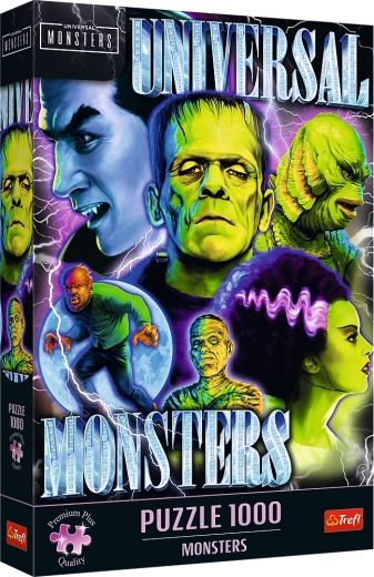 Trefl puzzle Premium Plus Monsters 1000 pieces