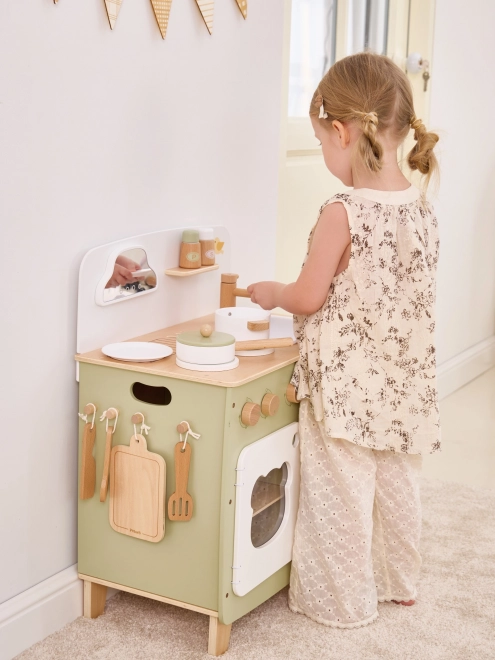 Wooden Kitchen Playset