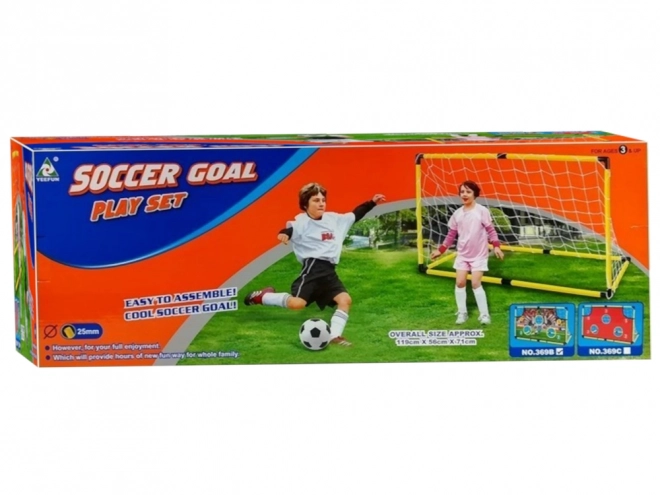 Kinder voetbaldoel met net